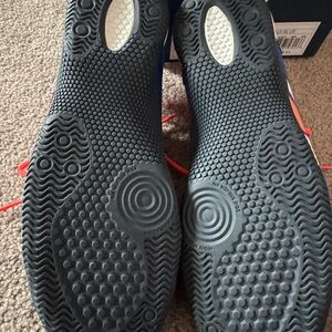 Black and Gray Athletic Shoes